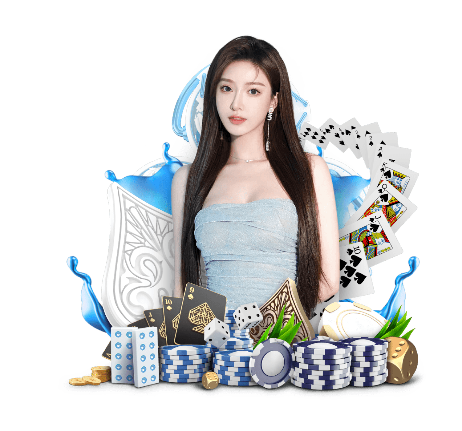 Live blackjack studio Live blackjack table with professional dealer on dori toto